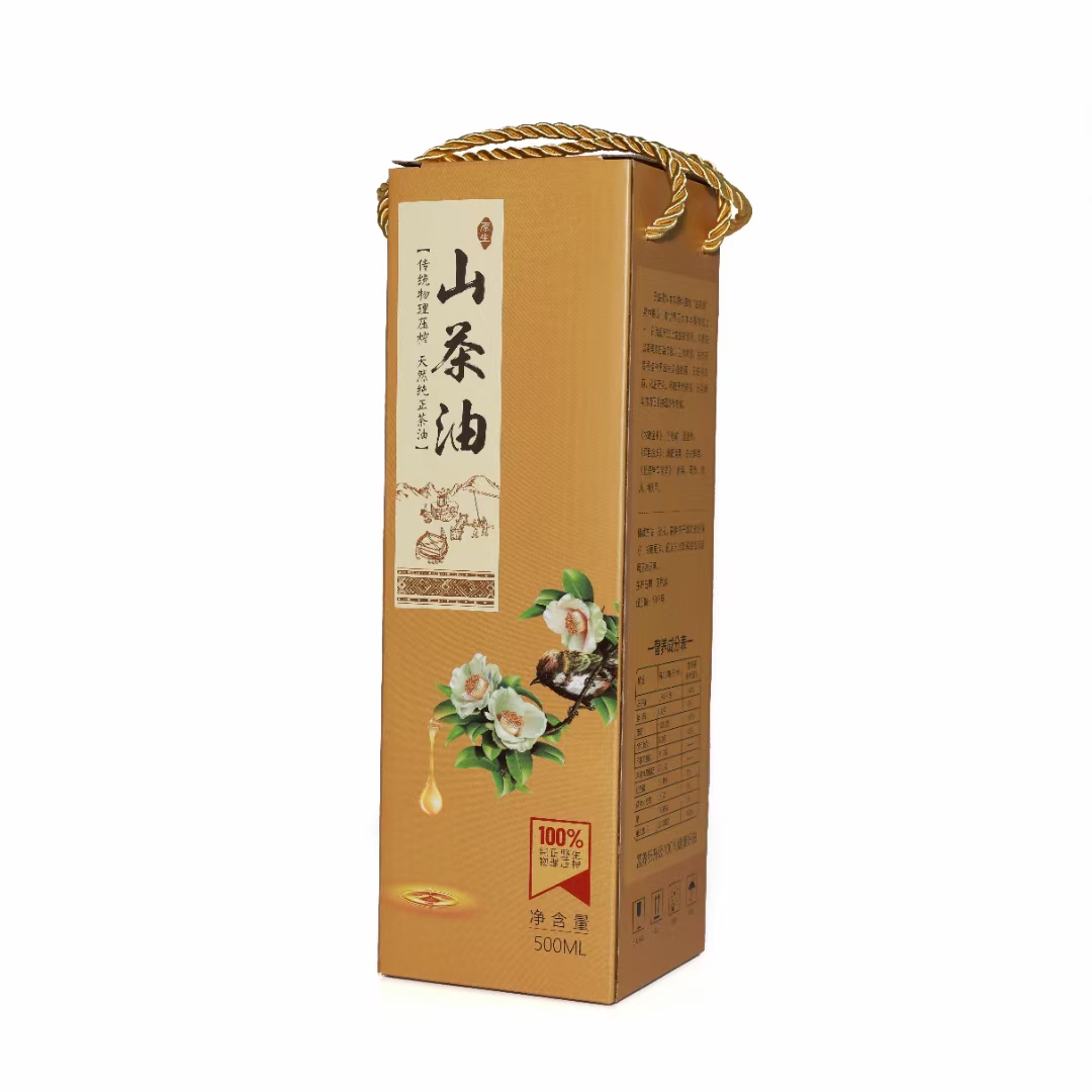 茶油500ml*1瓶±10g（1斤*1瓶 礼盒装）